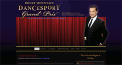 Desktop Screenshot of dancesportgrandprix.com